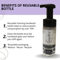 Foaming Handwash Tablet with Neem & Aloe Vera - Starter Kit - French Lavender