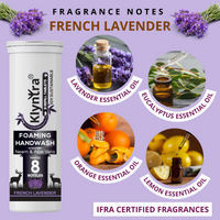 Foaming Handwash Tablet with Neem & Aloe Vera - Starter Kit - French Lavender