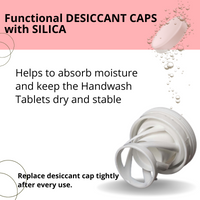 Foaming Handwash Tablet with Neem & Aloe Vera - Starter Kit - Japanese Cherry Blossom