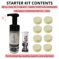 Foaming Handwash Tablet with Neem & Aloe Vera - Starter Kit - Japanese Cherry Blossom