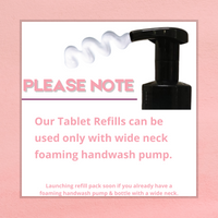 Foaming Handwash Tablet with Neem & Aloe Vera - Starter Kit - Japanese Cherry Blossom