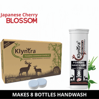 Foaming Handwash Tablet with Neem & Aloe Vera - Starter Kit - Japanese Cherry Blossom
